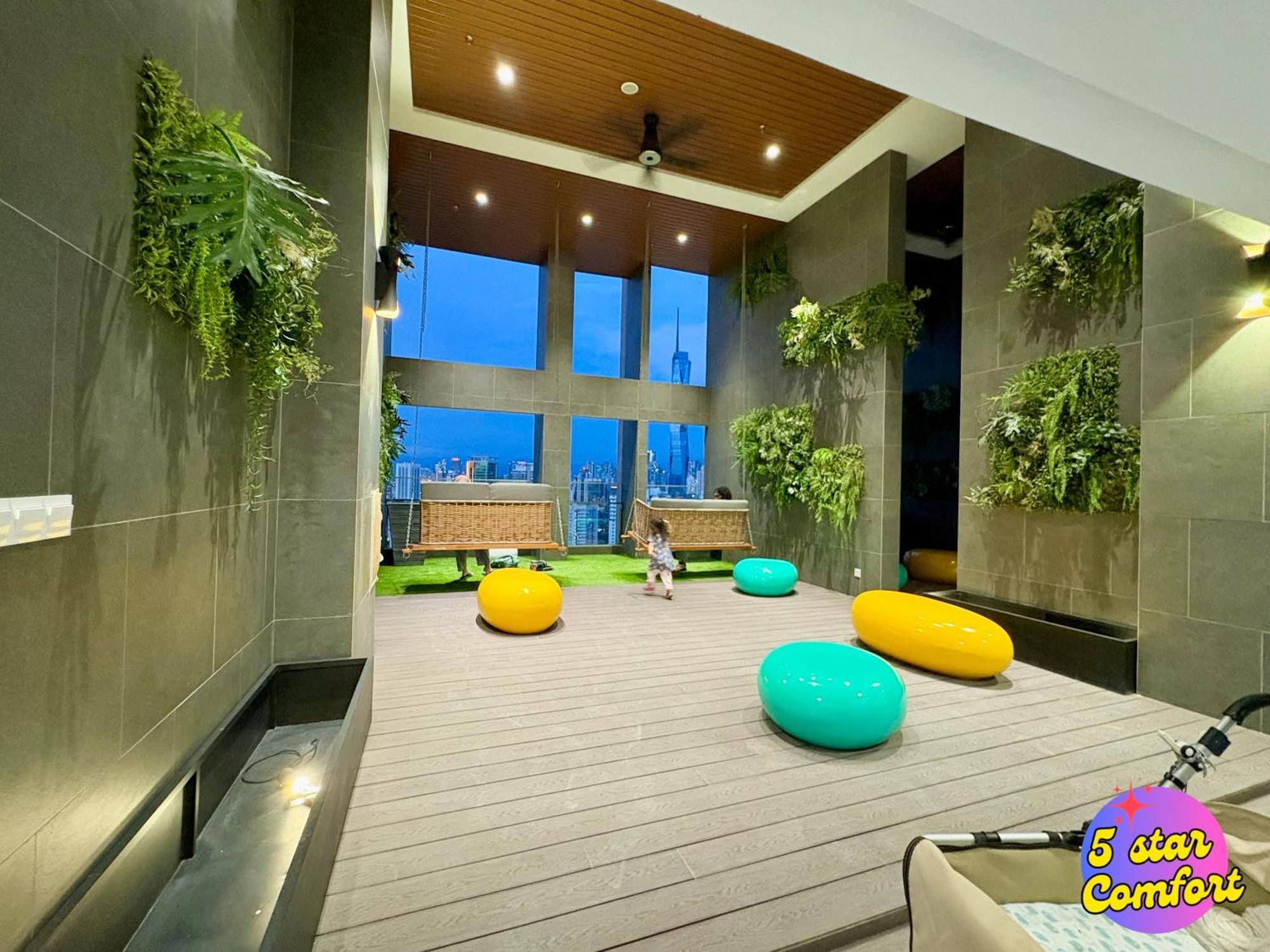 5 Star Comfort Riveria Kl Sentral 2pax Infinity Pool Apartemen *