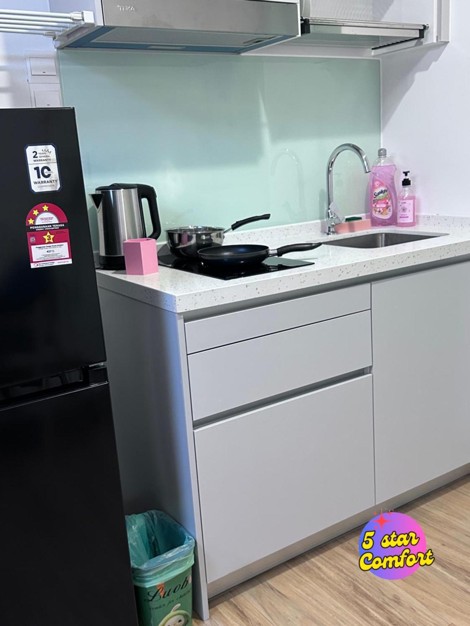 Apartemen 5 Star Comfort Riveria Kl Sentral 2pax Infinity Pool *