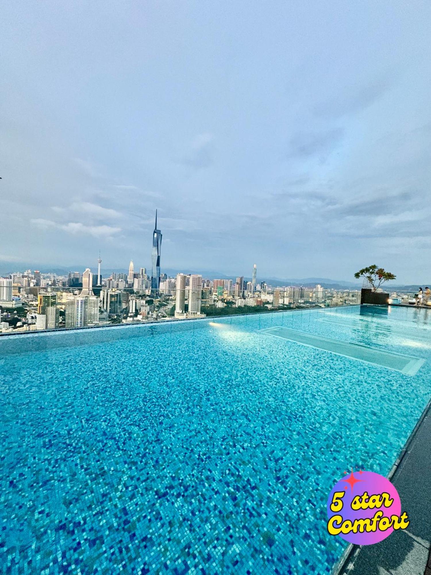 Apartemen 5 Star Comfort Riveria Kl Sentral 2pax Infinity Pool *